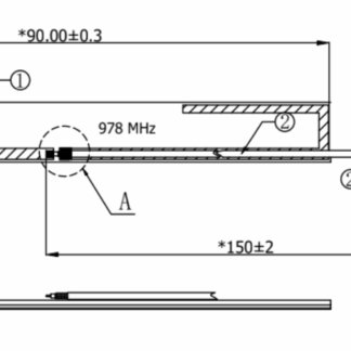 978MHz PCB Antenna [Preorder]