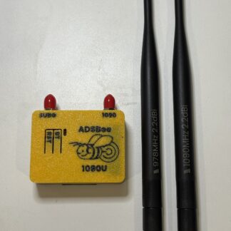 ADSBee 1090U Enclosure and 1090MHz / 978MHz Sleeve Dipole Antenna Bundle