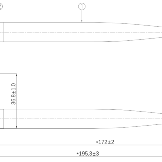 Waterproof 1090 / 978MHz Sleeve Dipole Antenna Bundle